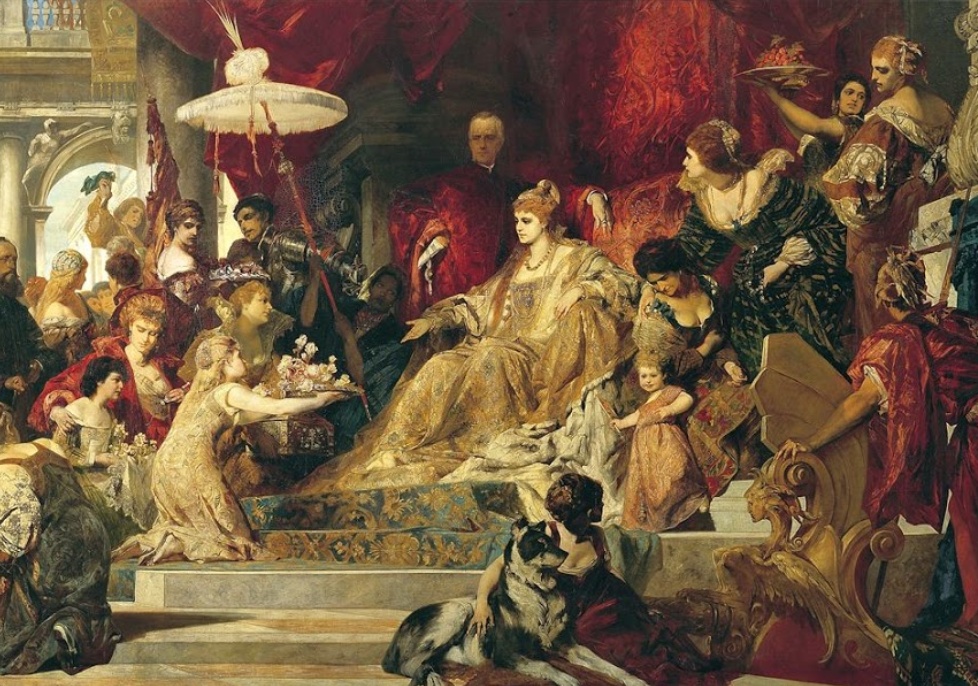 Venezia rende omaggio a Caterina Cornaro, Östereichische Galerie Belvedere, Vienna, Austria